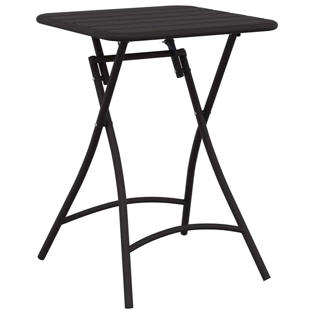 Bistrobord Antracit 55 x 55 x 72,5 cm Pulverlackerad stål