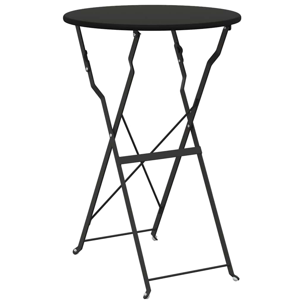 Bistrobord Antracit Ø 50 x 71 cm Pulverlackerad stål