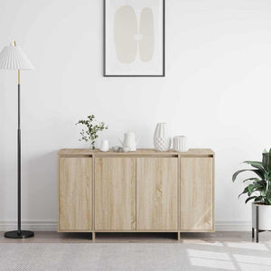 Sideboard Sonoma-ek 135 x 41 x 75 cm Konstruerat trä