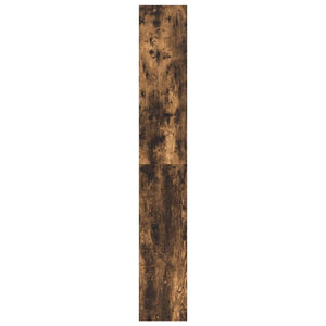Bokskåp med hylla Rökt ek 80 x 30 x 198 cm Konstruerat trä