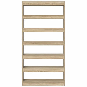 Bokskåp Sonoma-ek 100 x 30 x 198 cm Konstruerat trä