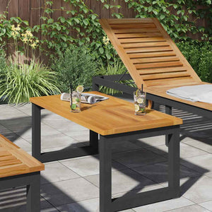 Bordsskiva Brun 90 x 45 x 2 cm Massivt Akaciaträ