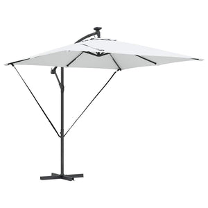 Cantilever bananparasol Sand 249 x 249 x 250 cm