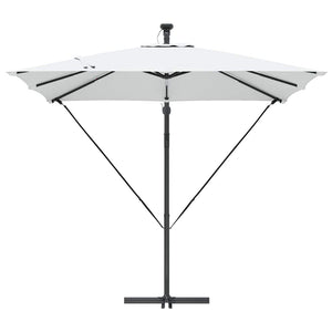 Cantilever bananparasol Sand 249 x 249 x 250 cm