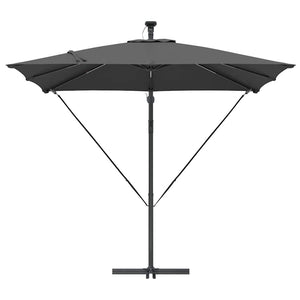 Cantilever bananparasol Antracit 249 x 249 x 250 cm