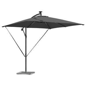 Cantilever bananparasol Antracit 249 x 249 x 250 cm