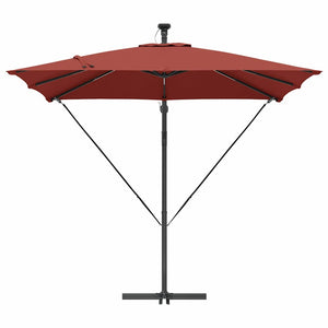 Cantilever bananparasol Terracotta 249 x 249 x 250 cm