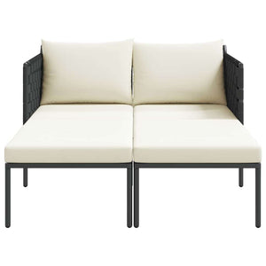 Solbädd Antracit 153 x 115 x 69.5 cm Pulverlackerat stål