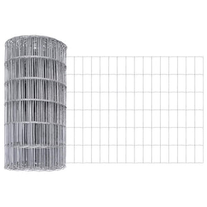 Eurogärdsel 0,4 x 25 m PVC-belagt järn
