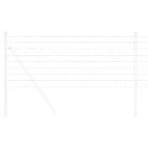 Eurogärdsel 0,4 x 50 m PVC-belagt järn