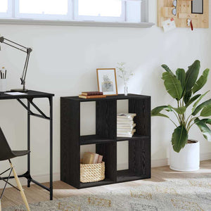 Bokhylla Svart ek 68,5 x 32 x 68,5 cm Konstruerat trä