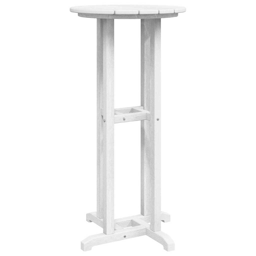 Barbord Vit 55 x 55 x 107 cm polyeten