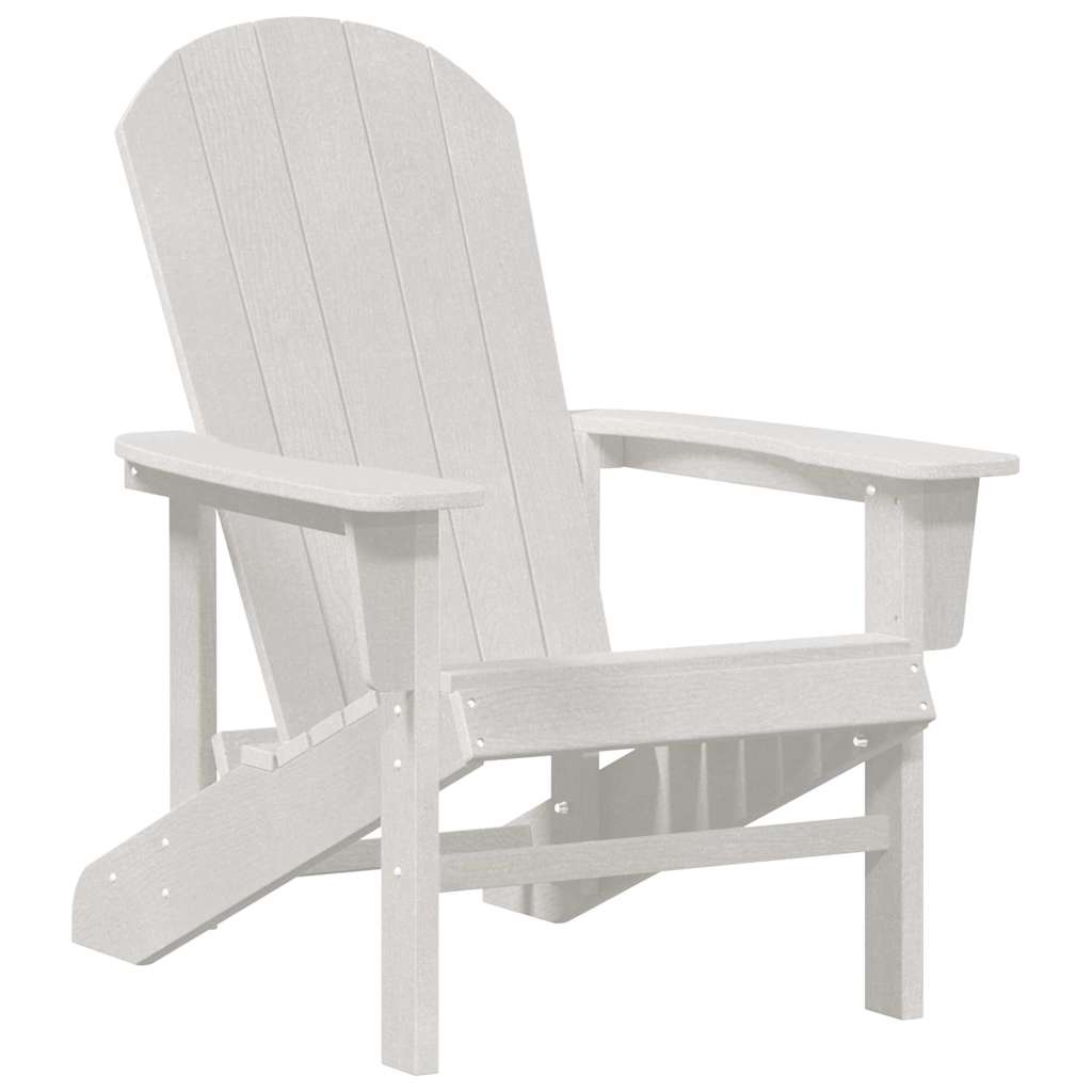Adirondackstol Vit 82 x 74 x 92 cm HDPE