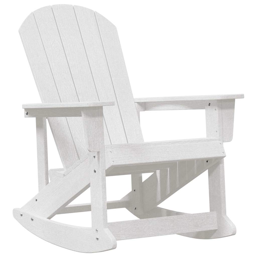 Adirondack Gungstol Vit 92 x 73,5 x 92 cm HDPE