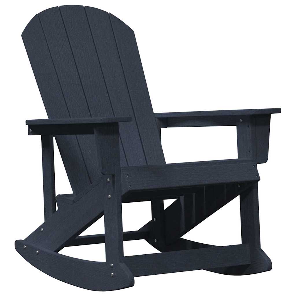 Adirondack Gungstol Mörkblå 92 x 73,5 x 92 cm HDPE