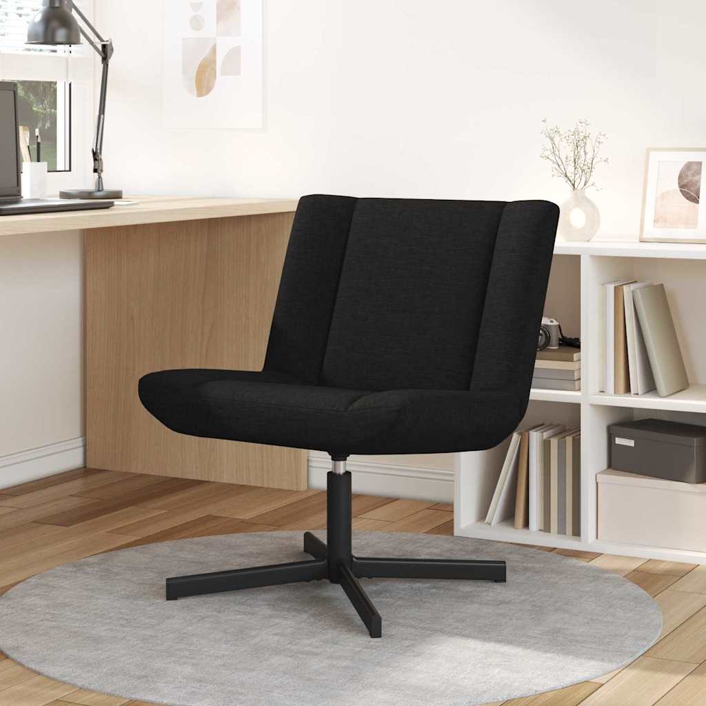 Skrivstol Svart 63 x 75 x 76 cm tyg