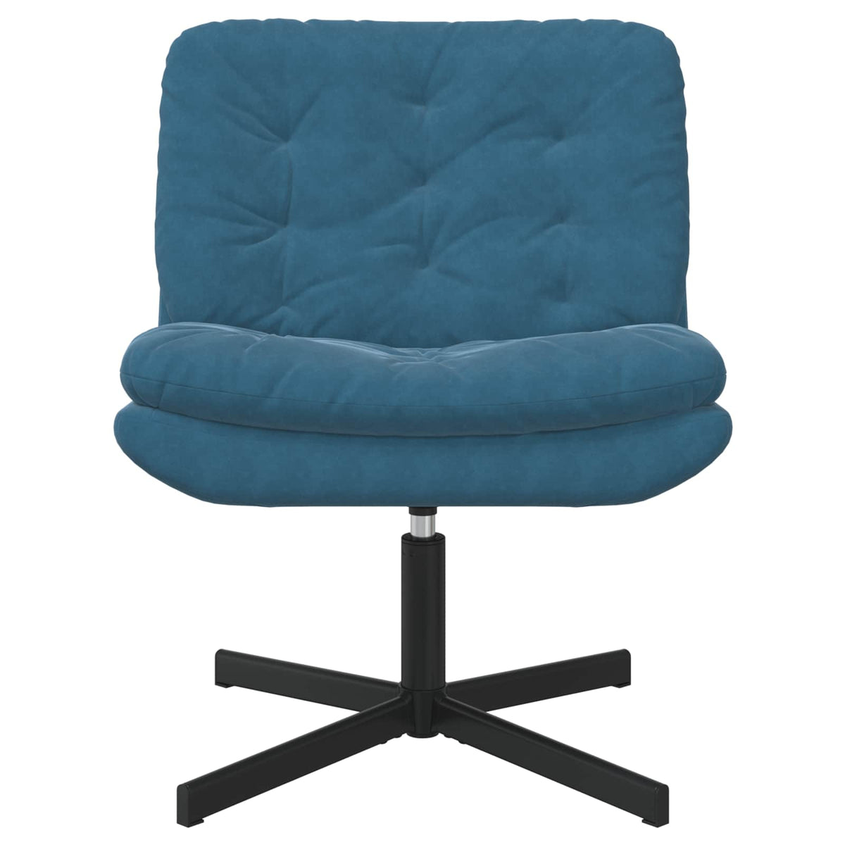 Svängbar Avkopplingsstol Blå 63 x 75 x 76 cm Sammet