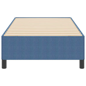 Bäddfjäder Blå 90 x 200 cm Sammet