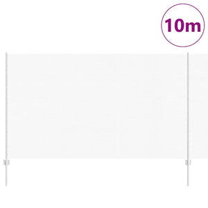 Stängsel med stolpe Silver 1,4 x 10 m Stål