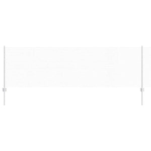 Stängsel med stolpe Silver 0,8 x 10 m Stål