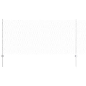 Stängsel med stolpe Silver 1 x 10 m Stål