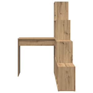 Hörnskrivbord med hylla Artisan Ek 101,5 x 149,5 x 149,5 cm