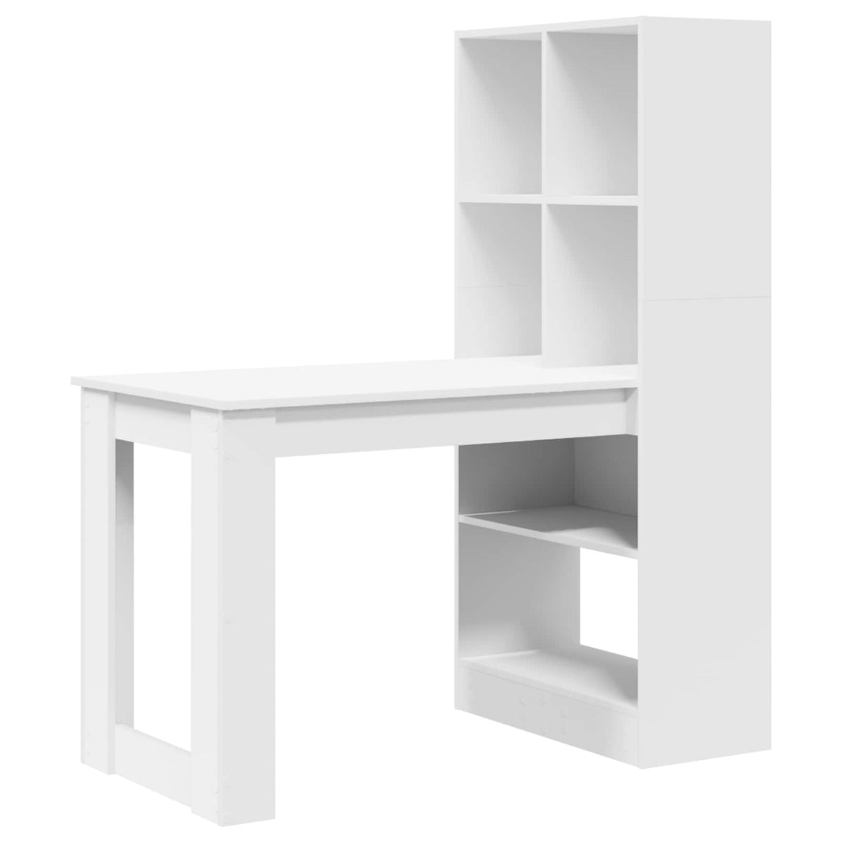 Skrivbord Vit Konstruerat trä 122 x 67 x 145 cm