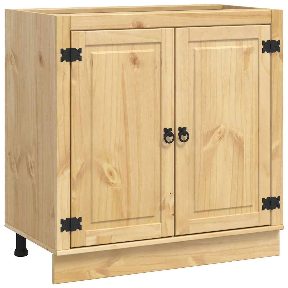Skåp SKI HonungsBrun 80 x 46 x 81,5 cm Massiv furu