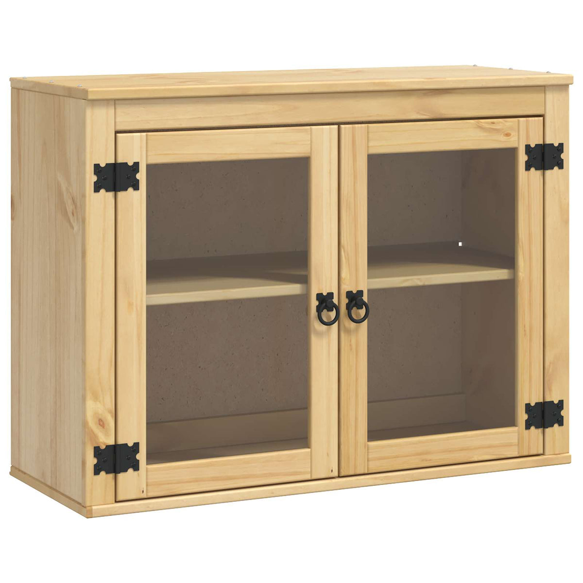 Skåp SKI HonungsBrun 80 x 32 x 60 cm Massiv furu
