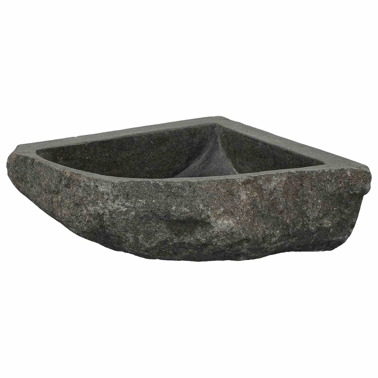 Handfat Grå (30-37) x (30-37) x 12 cm Flodsten