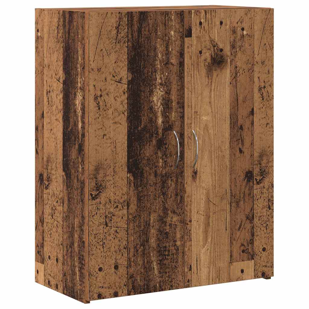 Kontorsskåp Gammalt trä 70 x 32 x 77.5 cm Konstruerat trä