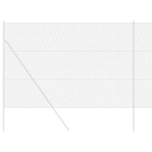 Hexagonstängsel Grå 1,5 x 10 m PVC