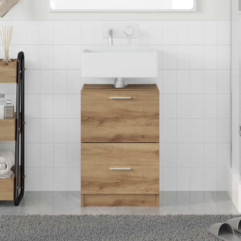 Badrumsskåp Artisan Ek 40 x 37 x 59 cm Konstruerat trä