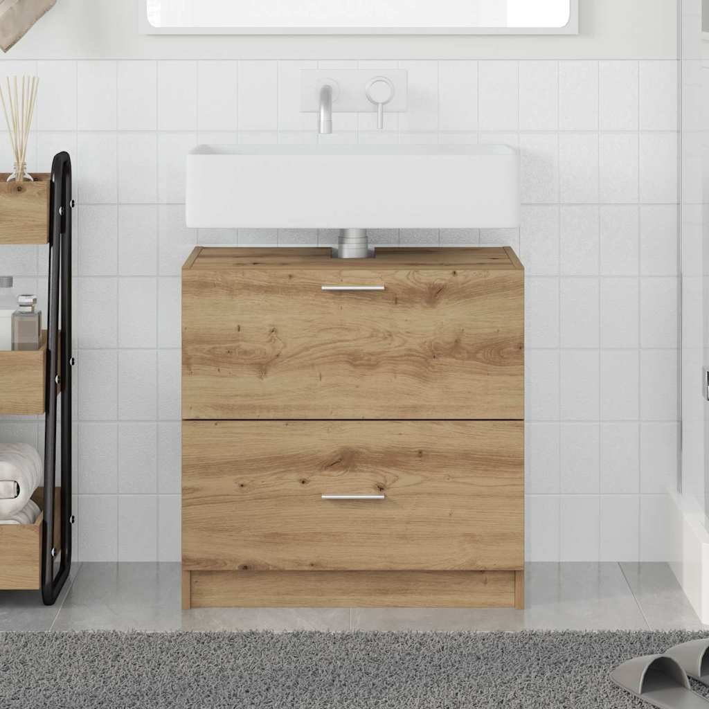 Badrumsskåp Artisan Ek 59 x 37 x 59 cm Konstruerat trä