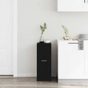 Apoteksskåp Svart ek 30 x 41 x 77,5 cm Konstruerat trä