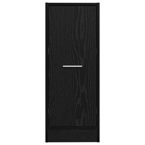 Apoteksskåp Svart ek 30 x 41 x 77,5 cm Konstruerat trä