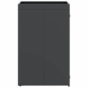 Sopsäckslagring med planteringstak för 240L behållare Antracit