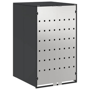 Sopsäckslagring med Gaslyftlock för 240L behållare Antracit