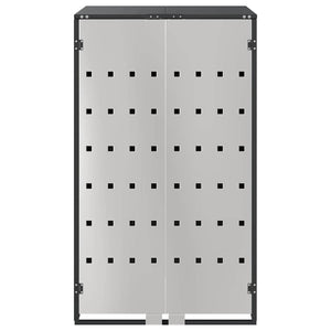 Sopsäckslagring med Gaslyftlock för 240L behållare Antracit