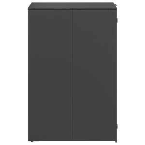 Sopsäckslagring med Gaslyftlock för 240L behållare Antracit