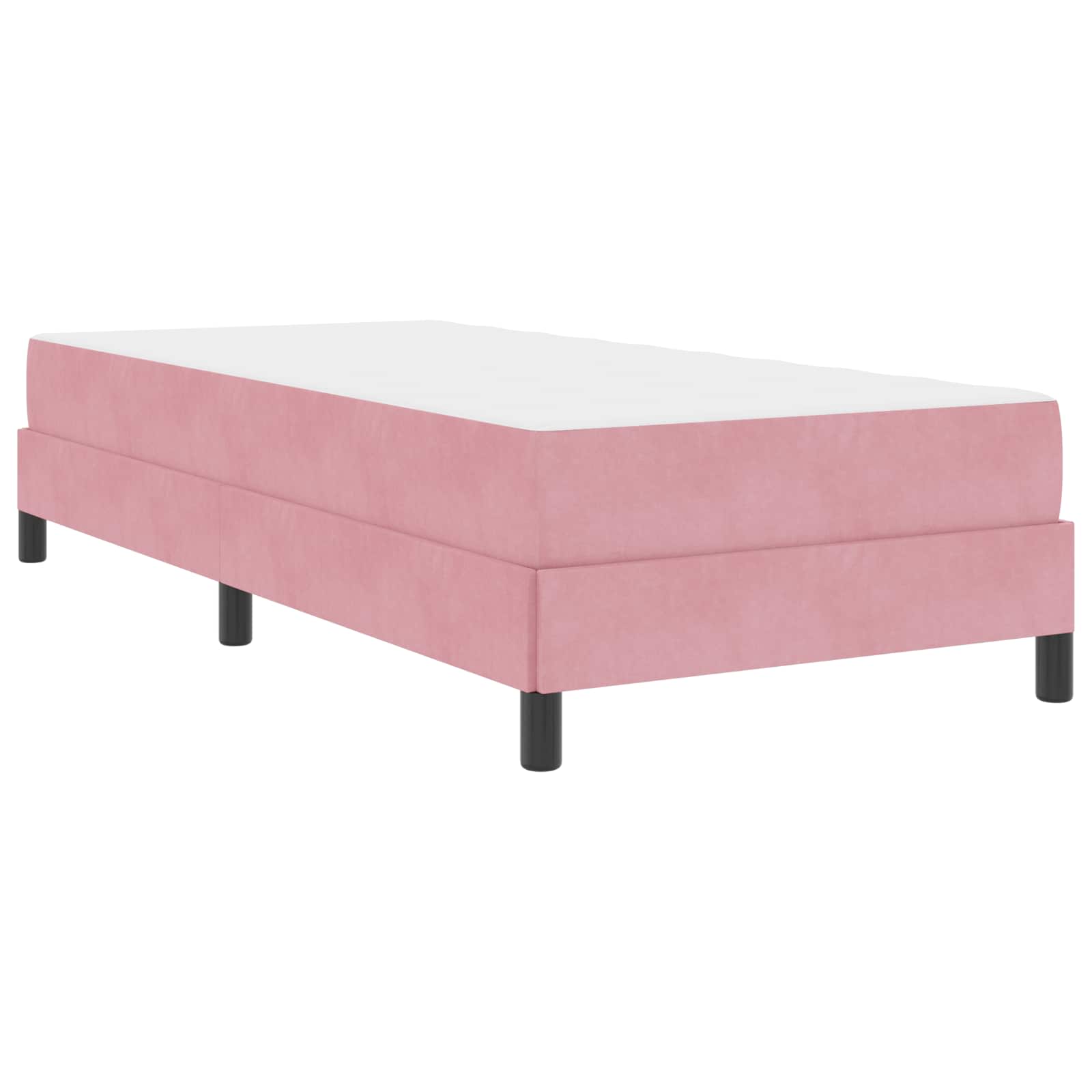 Bäddfjäder med madrass Rosa 80 x 200 cm tyg