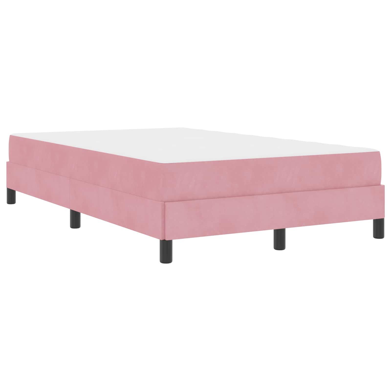 Bäddfjäder med madrass Rosa 120 x 190 cm tyg