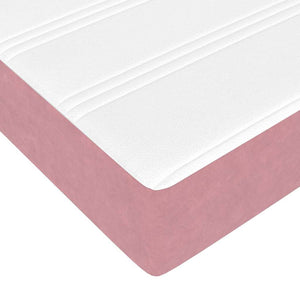 Bäddfjäder med madrass Rosa 90 x 210 cm tyg