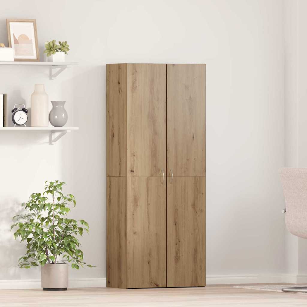 Kontorsskåp Artisan Ek 60 x 32 x 152,5 cm Konstruerat trä