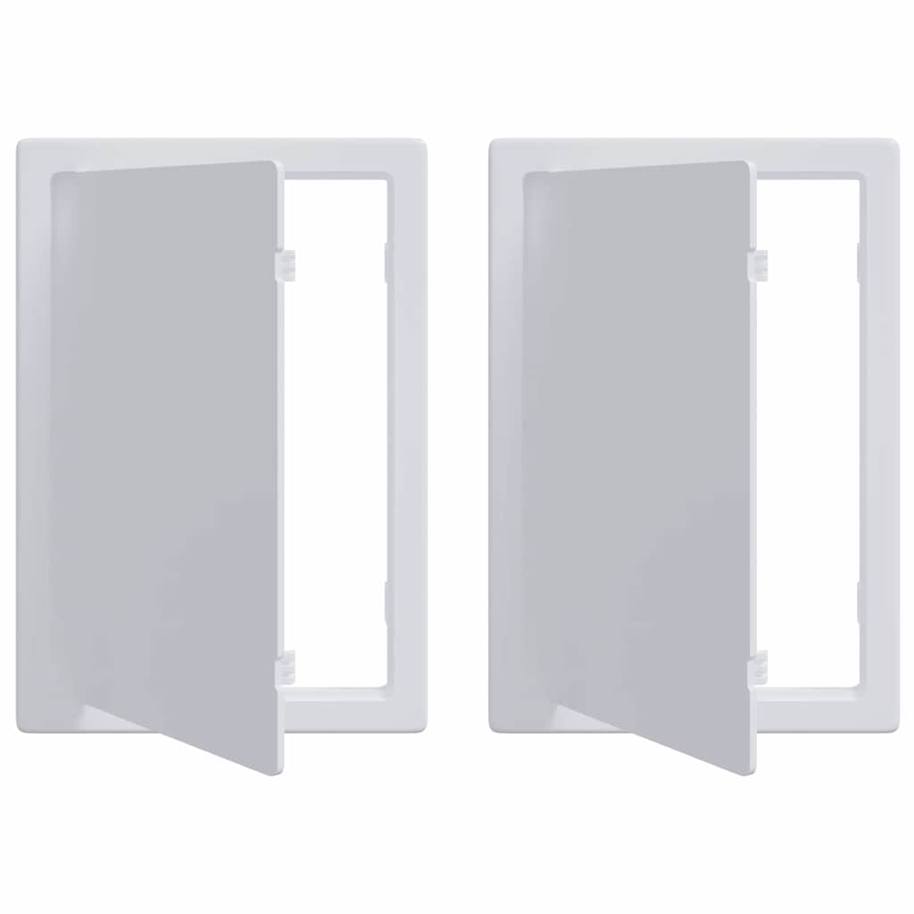 Åtkomstpaneler 2 pcs Vit 15 x 23 cm ABS Plast