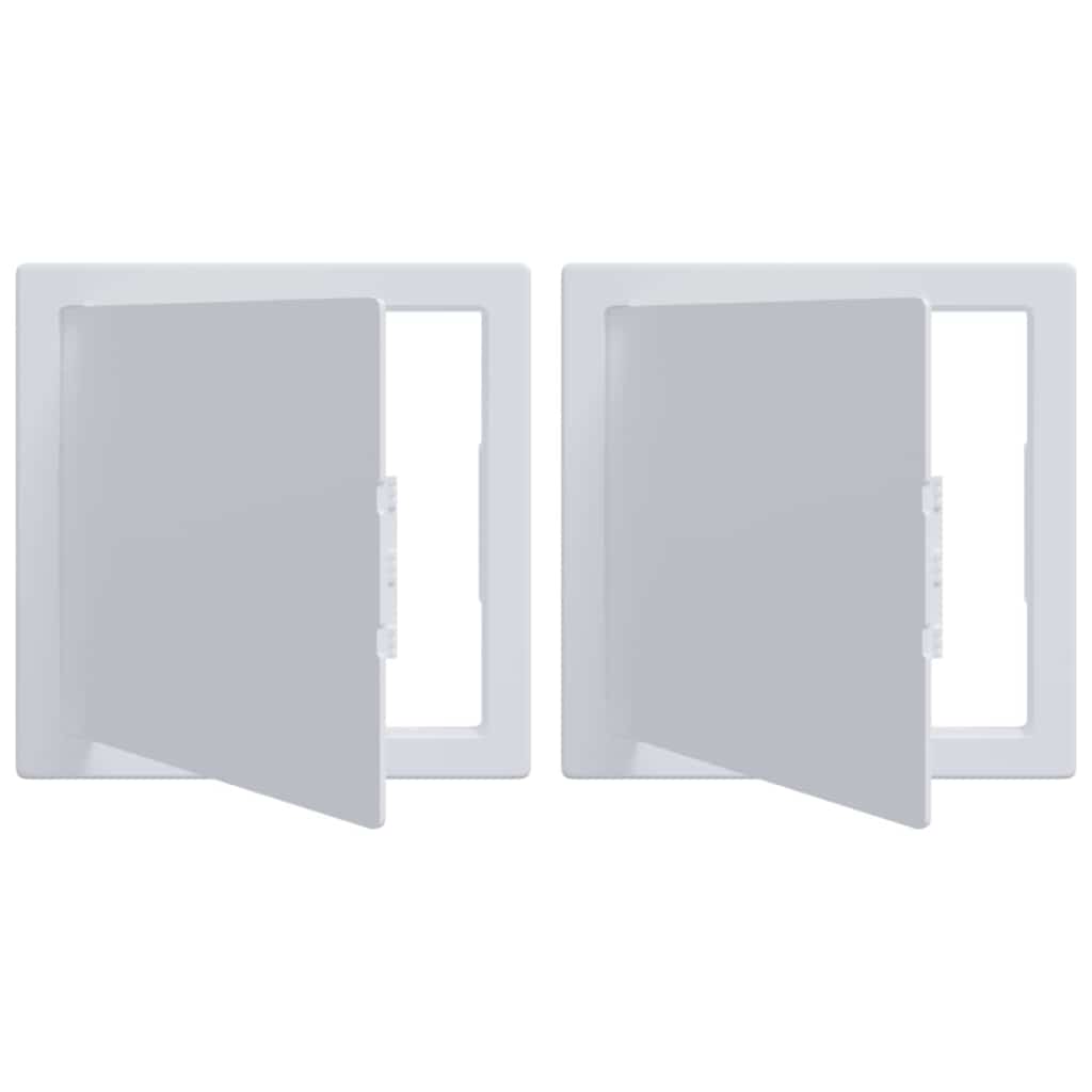 Åtkomstpaneler 2 pcs Vit 20 x 20 cm ABS Plast