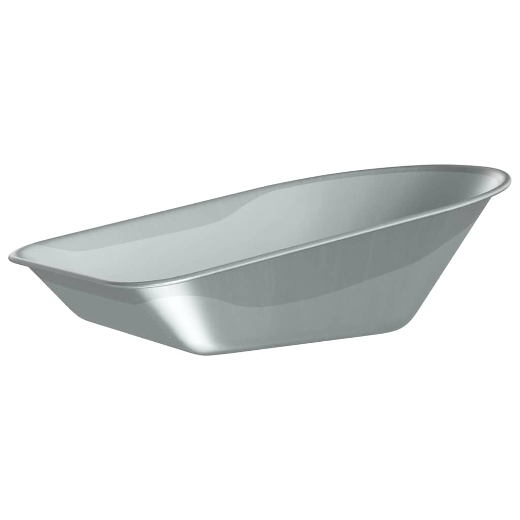 Skottkärra Bricka Ersättning Silver 90 x 63 x 28 cm