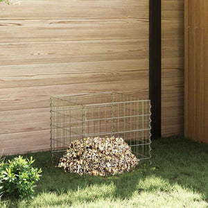 Fyrkantig Komposter 50 x 50 x 50 cm Järn