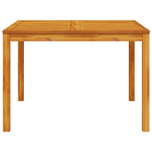 Trädgårdsmöbelset 5 pcs Brun Massivt akaciaträ