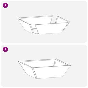 Trädgårdsplanterare 5 pcs Svart 50 x 50 x 15 cm Kallvalsat stål